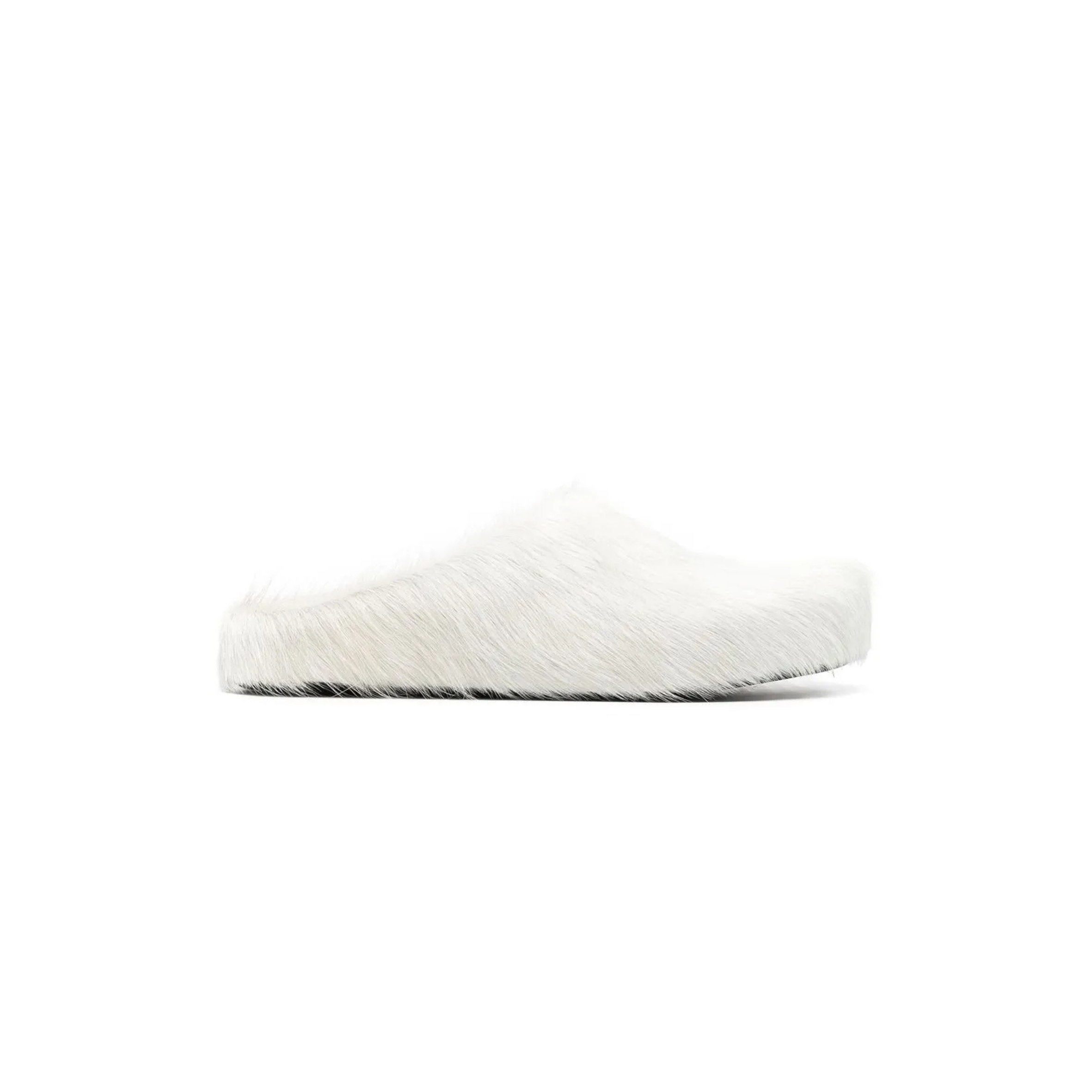 Ma*n1 fussbet sabot calf-hair slippers